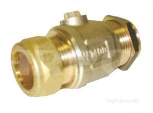 Ideal Domestic Boiler Spares -  Ideal 005627 22mm Comp Ball Valve