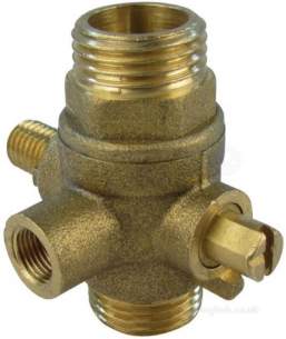 Ideal Domestic Boiler Spares -  Ideal 075263 15mm Valve Assembly