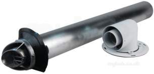Ideal Domestic Boiler Spares -  Ideal 173372 Minimiser Flue Assembly