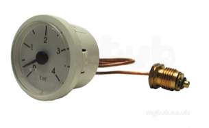 Caradon Ideal Domestic Boiler Spares -  Caradon Ideal 138953 Pressure Gauge