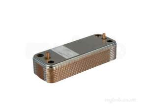 Halstead Heating Boiler Spares -  Hstead 451011 16 Plate Heat Exchanger