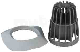 Ocean Boiler Spares -  Alpha 3 013165 Flue Hzntl Terminal Kit