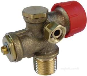 Saunier Duval Boiler Spares -  Saun 05722400 Cold Water Iso Cock