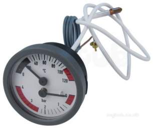 Saunier Duval Boiler Spares -  Glowworm Saun 05726400 Pressure Gauge