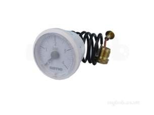 Sime Boiler Spares -  Sime 6146101 Pressure Gauge T Plus G