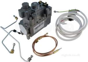 Johnson and Starley Boiler Spares -  Johns 1000-0701145 Gas Valve Assembly Hwy