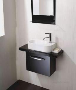 Hib Lighting Cabinets and Mirrors -  Hib Cassino Shelf 62 X 48 X235cm Black