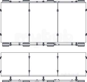 On Roof Support Systems -  Big Foot 30 Deg Solar Pv 3 Panel Pack