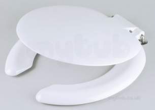 Celmac Wc Seats -  Crescent A Scr51 Anti Vandal Seat White