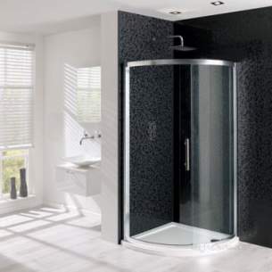 Eastbrook Baths -  Hydropanel 1200mm Black Leaf 3.223