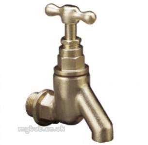 Pegler Commercial and Specialist Brassware -  Pegler 141 1/2 Inch Bibtap Bs1010 Br