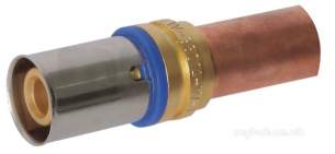 Wavin K1 Mlcp Multi Layer Pipe System -  K1 Mlcp Copper Adaptor 16x15 3004399