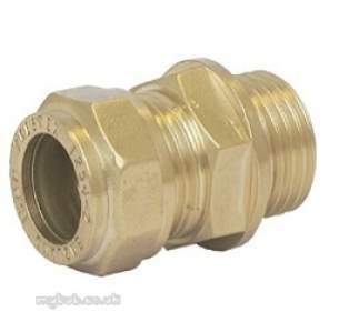Prestex Compression Fittings -  Prestex 42 28mm X 3/4 Inch Mi Str Coupling