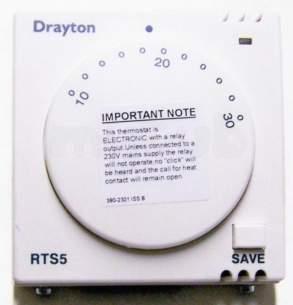 Invensys Domestic Controls and Programmers -  Drayton Rts 5 Energy Saver Room Stat