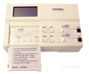 Potterton Sensomatic Controls -  Potterton Ep2002 5/2 Day Electronic Programmer