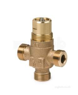 Landis and Staefa Hvac -  Siemens Vxp 47 10 1/2 Inch 3port Fcu Valve Kv-1 0