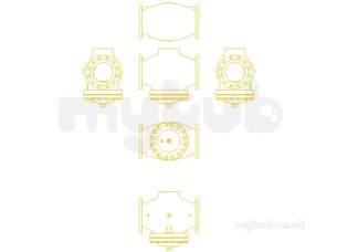 Danfoss Motorised Control Valves -  Danfoss Vfg 2 Pn16 200/320 065b239900