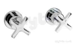 Eastbrook Brassware -  Eastbrook Prado Star Side Valves Ch