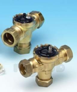 Honeywell Smartfit Controls -  Honeywell Smartfit 22mm 3 Way Valve Body