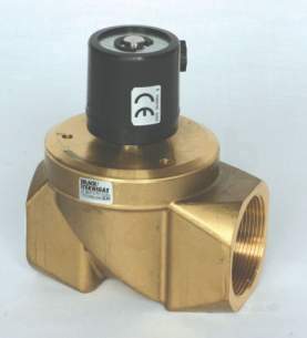 Black Automatic Gas Controls -  Black 3006 230v-e 1 1/2 Inch Gp Solenoid Valve 230v