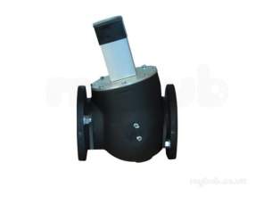 Black Automatic Gas Controls -  Black Bc 6689 Fl4-230v 6 Inch Flanged Powerseat