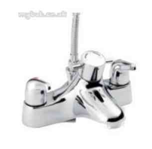 Pegler Contract Brassware -  Leger L555 Bath Thermo Shower Mixer Cp
