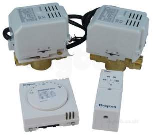 Invensys Domestic Controls and Programmers -  Drayton Twinzone 96 Pack Lp722 Pbte96