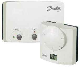 Danfoss Randall Domestic Controls -  Danfoss Ret-b Rf R/stat Plus Rx1 087n727600