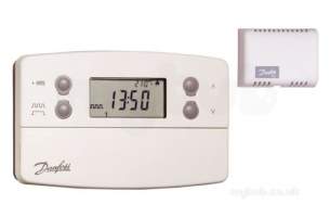 Danfoss Randall Domestic Controls -  Danfoss Tp7000ma Prog Room Stat Plus Rem Sen 087n740900