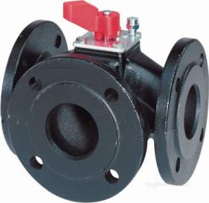 Landis and Staefa Hvac -  Siemens Vbf 21 100mm 3port Flange Valve Kv-160