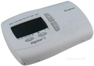 Invensys Domestic Controls and Programmers -  Drayton Digistat Plus 3 240v 7day