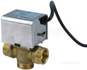 Siemens Domestic Controls -  Siemens 28mm 3 Port Mid Pos Valve