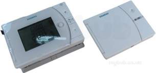 Siemens Domestic Controls -  Siemens Rev24 Rf 7 Day Room Stat