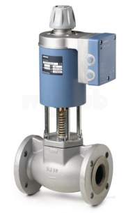 Landis and Staefa Hvac -  Siemens Mvf461h2525mm 2port Valve Plus Actuator Kv-8.0
