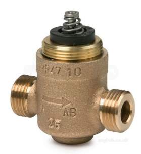 Landis and Staefa Hvac -  Siemens Vvp45.15-2.5/c 15mm 2 Port Valve