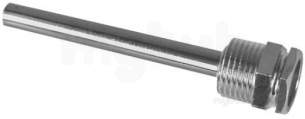 Landis and Staefa Hvac -  Siemens Alt-sb100 Pocket 100mm Brass Nickel