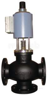 Landis and Staefa Hvac -  Siemens M3p80fy 80mm 3port Valve And Act Cv-80