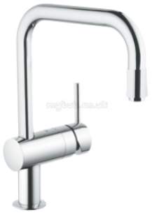 Grohe Kitchen Brassware -  Grohe 32067 1/2 Minta Sink Mixer Chr 32067000