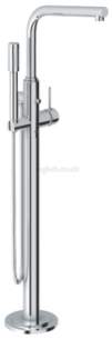 Grohe Tec Brassware -  Grohe Atrio One 7 Degrees Spout F/mtd Bath Mixer 32135001