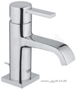 Grohe Tec Brassware -  Allure 32144 Single Lvr Basin Mixer And Puw 32144000