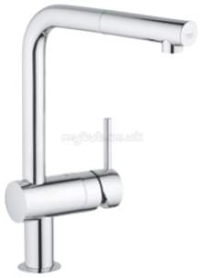 Grohe Kitchen Brassware -  Grohe 32168dc0 Minta Kitchen Mixer Pos Sus