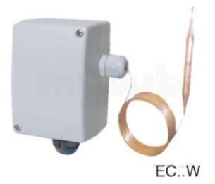 Electro Controls -  Black Ecl Ec6w 1 Stage Cap Stat Ec-6w