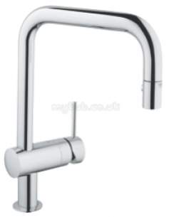 Grohe Kitchen Brassware -  Grohe 32322dc0 Minta Kitchen Mixer Sw Sp Sus