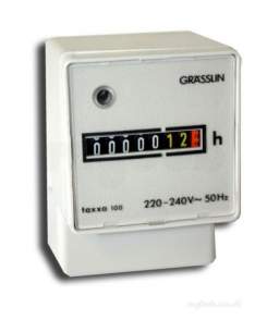 Grasslin Uk Ltd -  Gra Uwz 48a 240v Surface Hour Run Meter