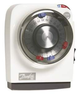 Danfoss Randall Timeclocks and Programmers -  Danfoss 102 24hr Mechnical Mini-prog 087n652100