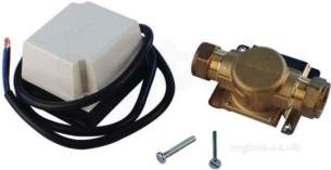 Danfoss Randall Domestic Controls -  Danfoss 087n664200 White Hp22b 2 Port Valve 22mm And Hpa2 Actuator