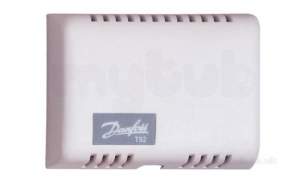 Danfoss Randall Timeclocks and Programmers -  Danfoss 087n728500 White Ts2/2 Remote Room Sensor