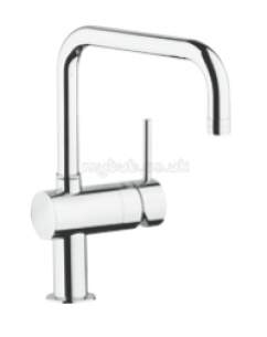 Grohe Kitchen Brassware -  Grohe 32488dc0 Minta Kitchen Mixer Sq Sp Sus