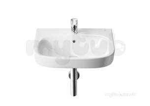 Roca Sanitaryware and Accessories -  Roca Debba 650mm One Tap Hole Basin White