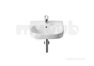 Roca Sanitaryware and Accessories -  Roca Debba 400mm One Tap Hole Basin White